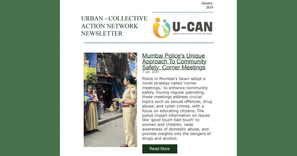 Cover of the U-CAN newsletter, January 2024