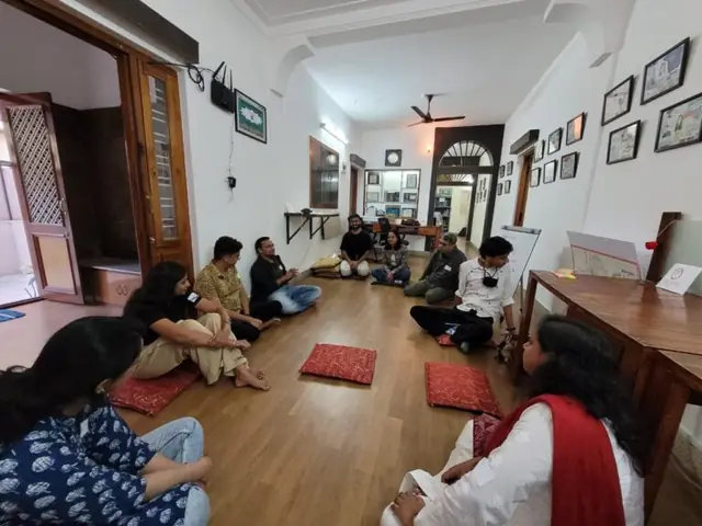 Guests in conversation at U-CAN City Mixer, Reap Benefit, Bangalore, January 30, 2026